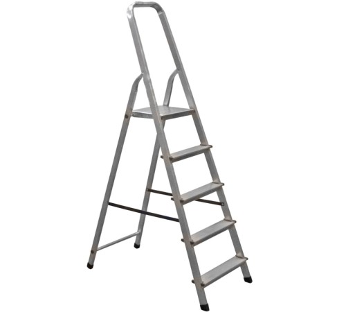 Стремянка алюминиевая 5 ступеней (1,09м)