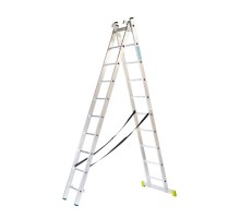 Лестница алюминиевая 2х10 (4,83м)