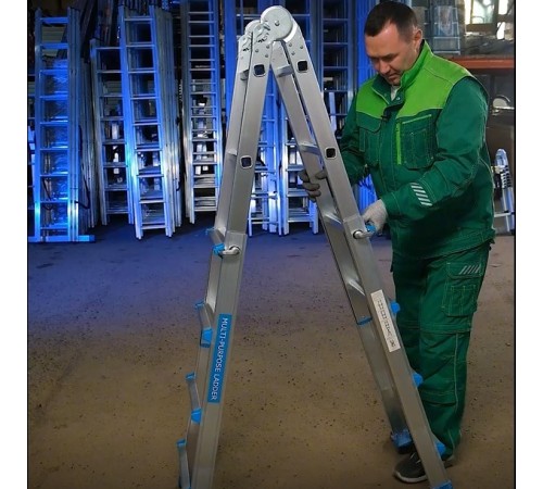 Лестница алюминиевая многофункциональная MULTI 4x6